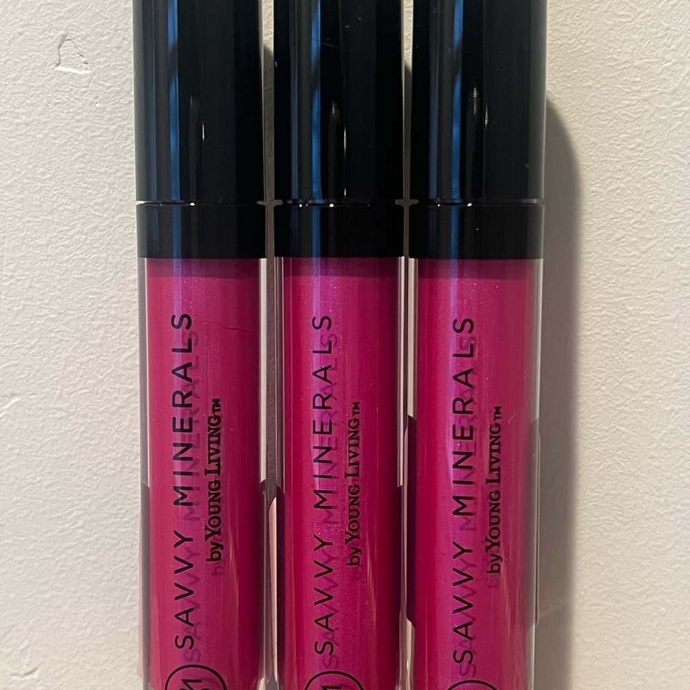 Young Living Pink Lip Balm Gloss Makeup